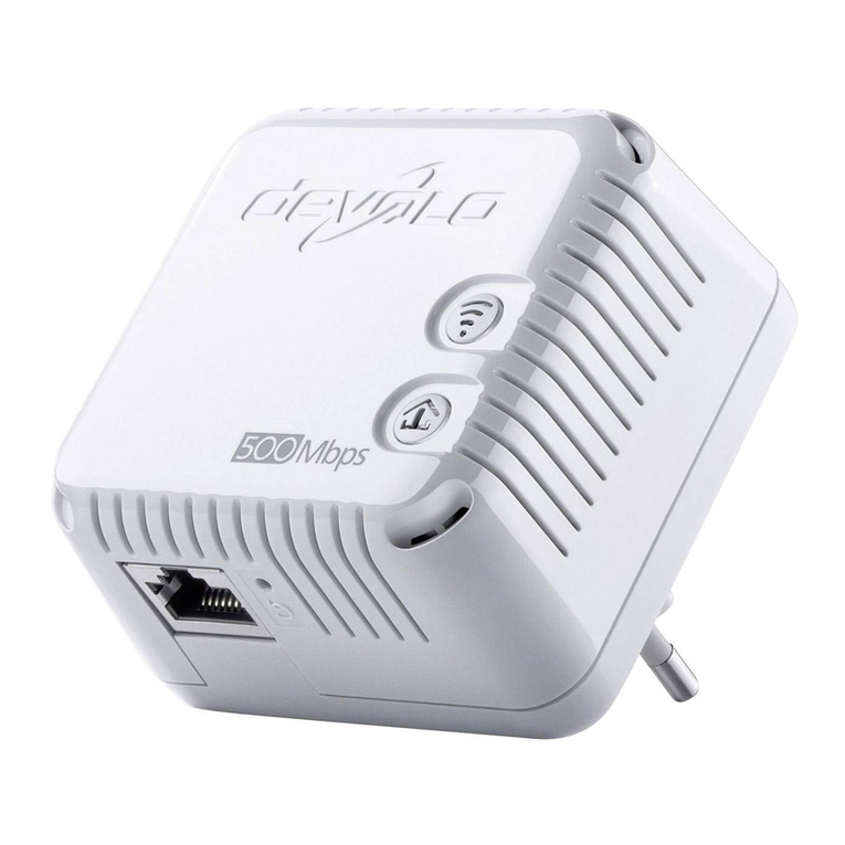 Devolo dLAN 500 WiFi Manuel utilisateur Devolo dLAN 500 WiFi Manuel utilisateur