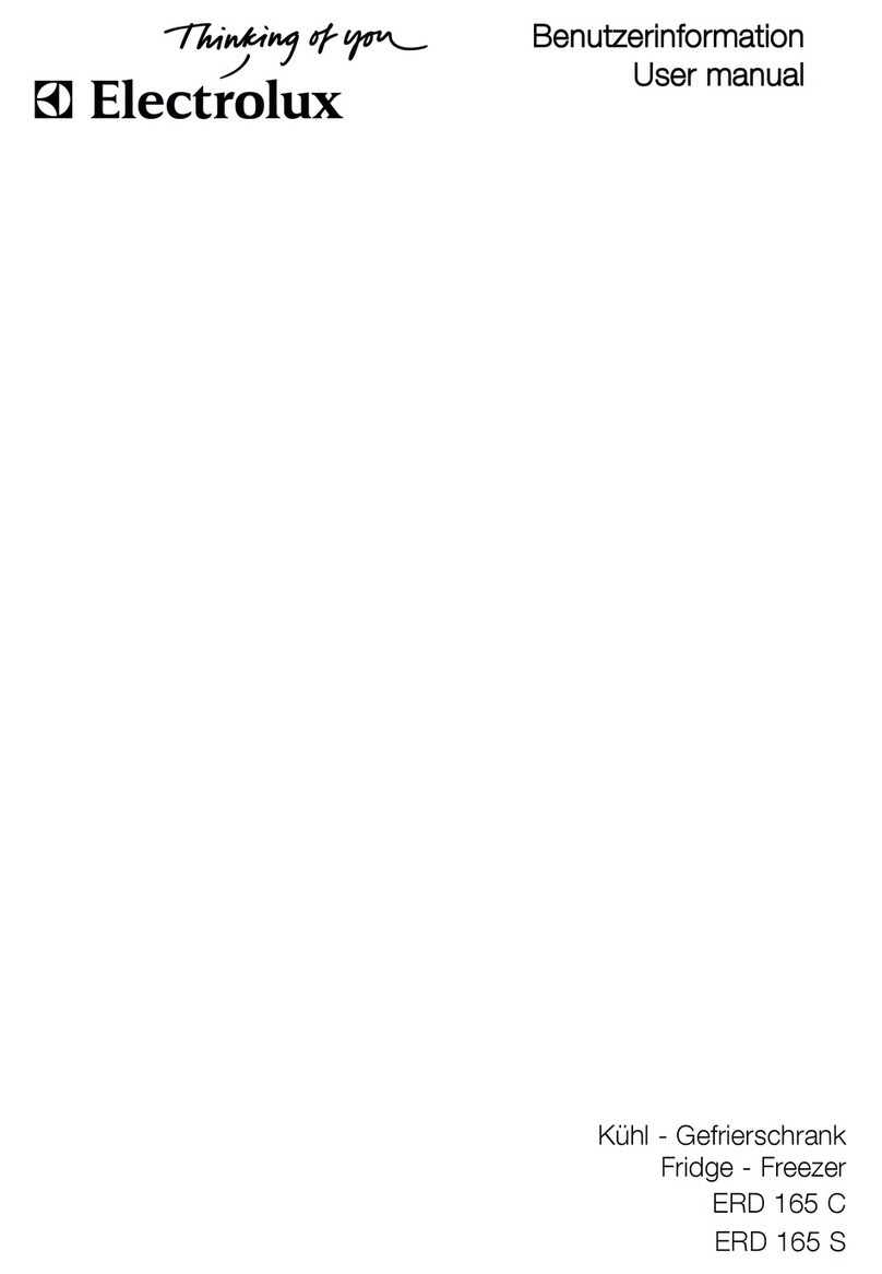 Electrolux ERD 165 C Manuel utilisateur Electrolux ERD 165 C Manuel utilisateur