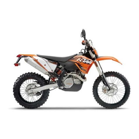 KTM 400 EXC FACTORY EDITION EU Manuel utilisateur