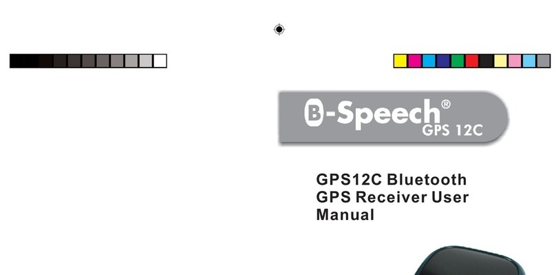 B-Speech GPS12C Manuel utilisateur