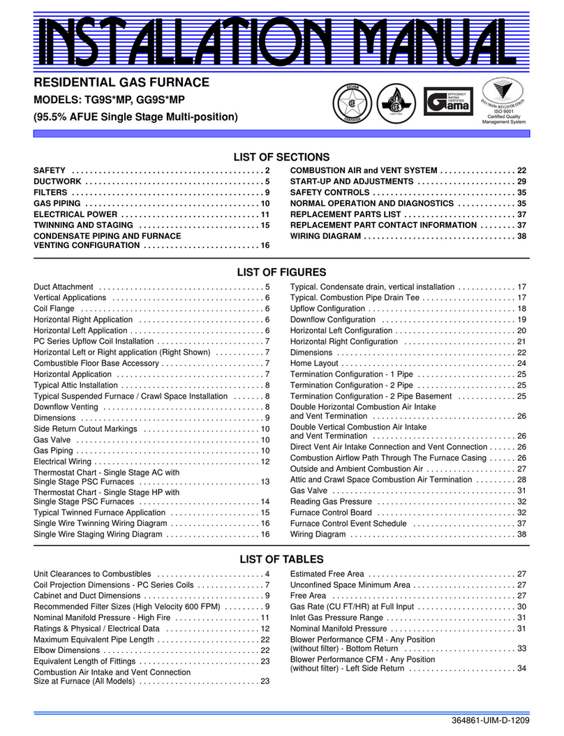 Johnson TG9S MP Manuel utilisateur