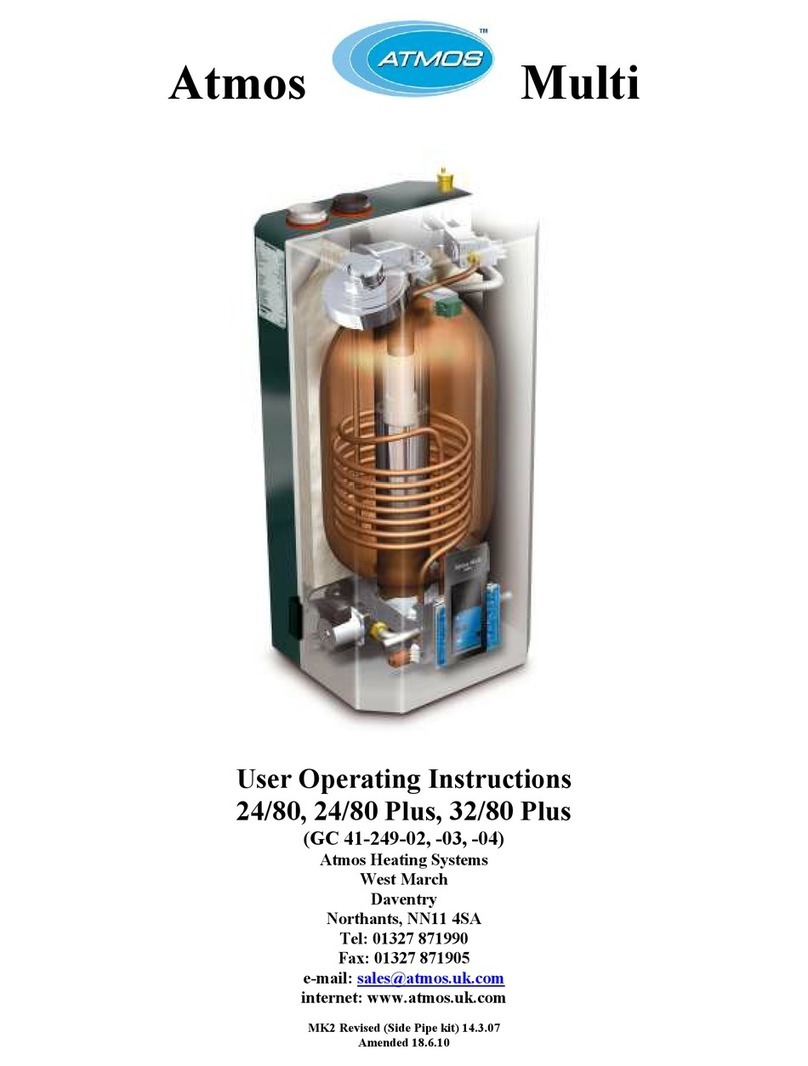 Atmos Multi 24/80 Instructions de fonctionnement