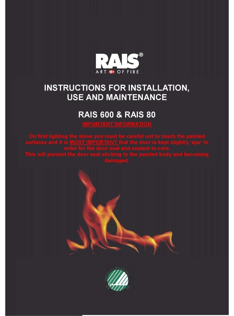 RAIS 600 Series Instructions de montage