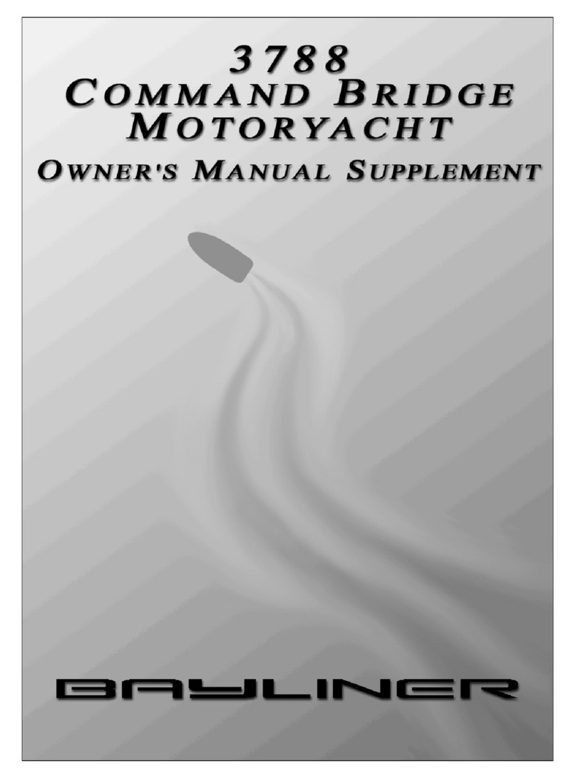 Bayliner 3788 Command Bridge Manuel utilisateur