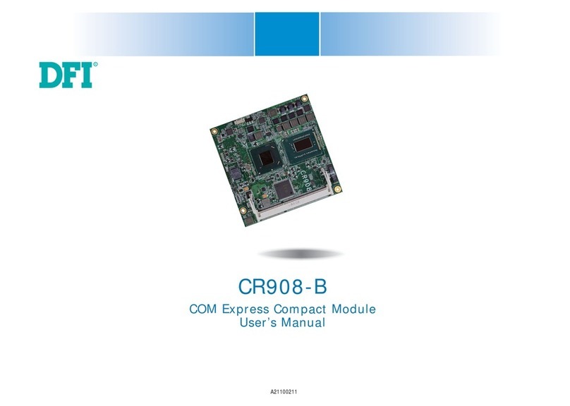 DFI CR908-B Manuel utilisateur