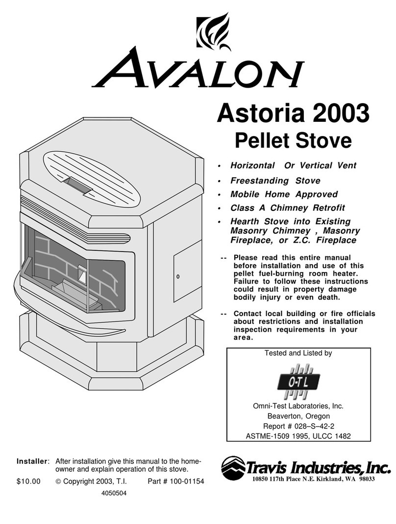 Avalon Astoria 2003 Manuel utilisateur