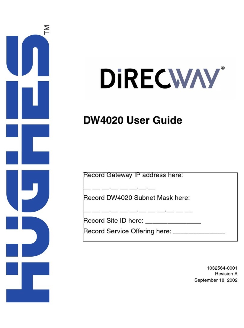 Hughes Network DW4-G1 Manuel utilisateur