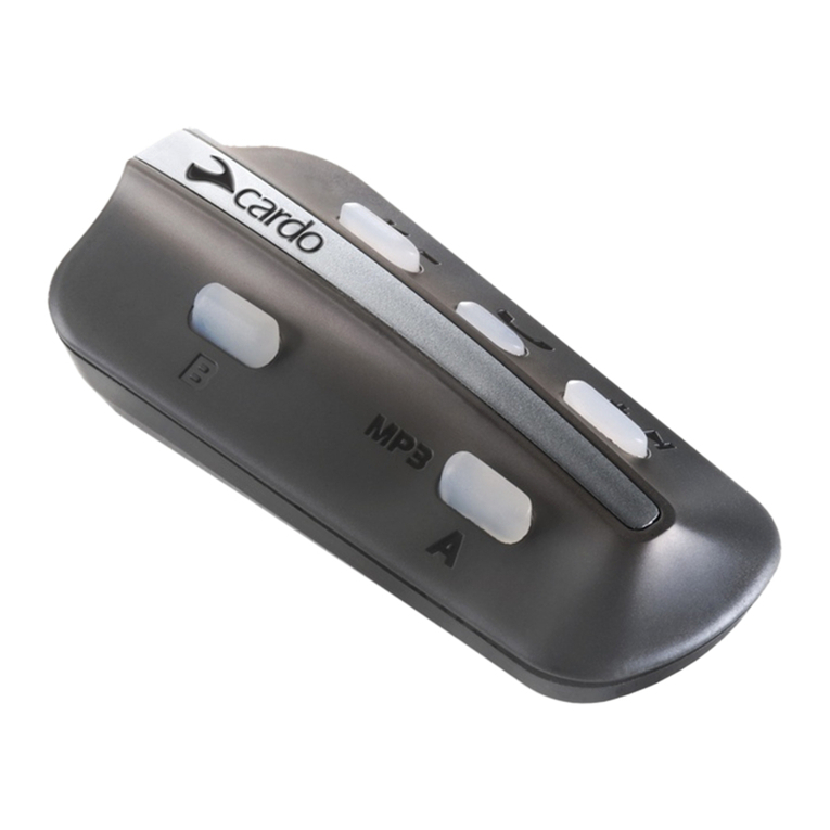 Cardo Systems cardo BK-1 Manuel utilisateur