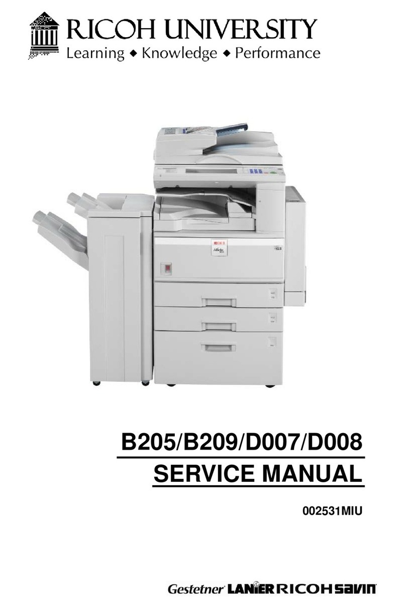 Ricoh B205 Manuel utilisateur