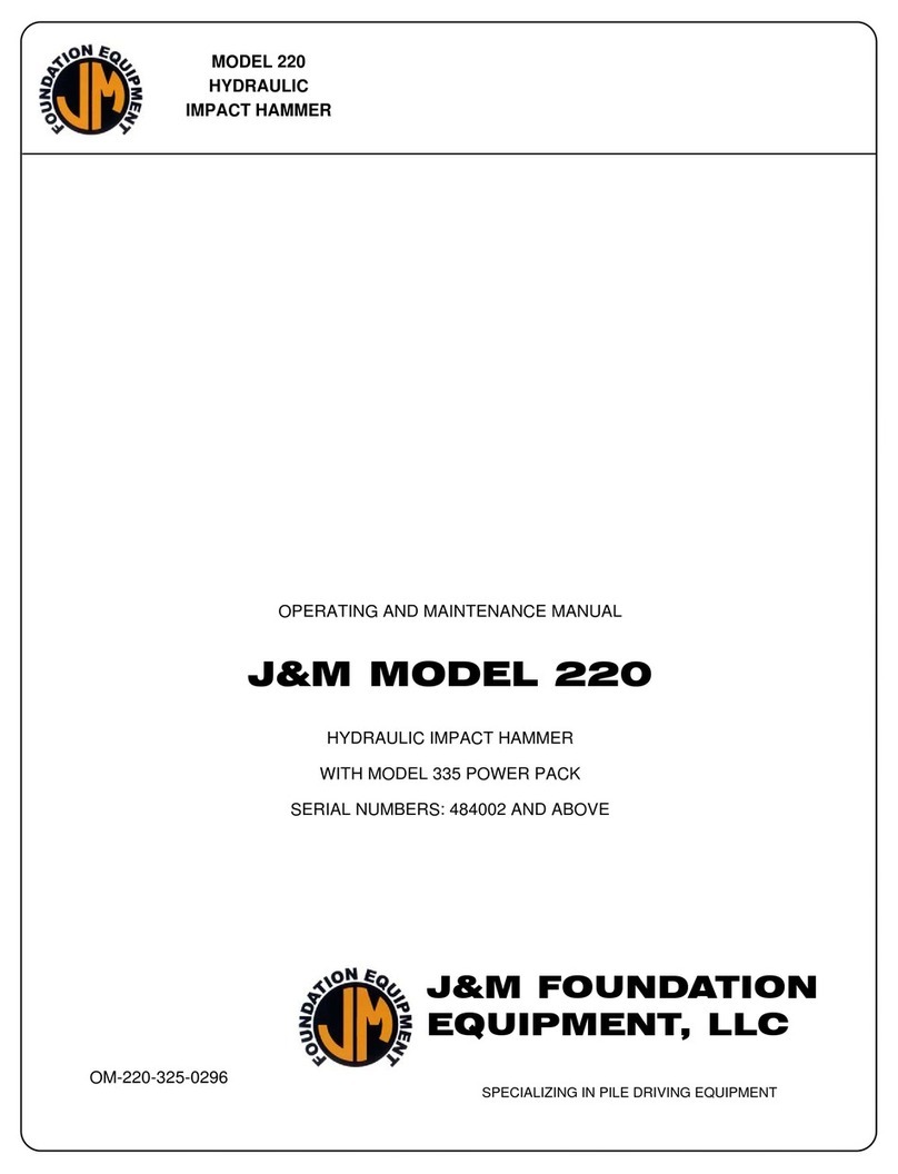 J&M 220 Mode d'emploi J&M 220 Mode d'emploi