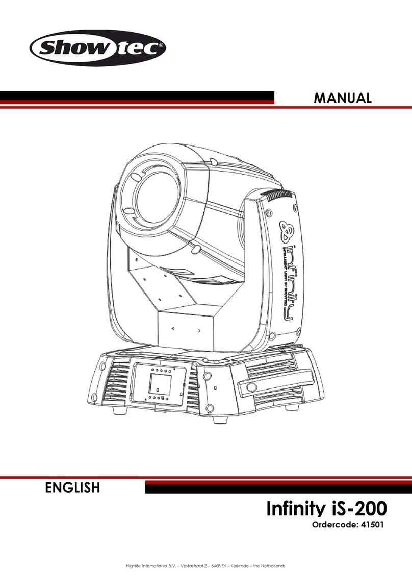 Show Tec Infinity iS-200 Manuel utilisateur