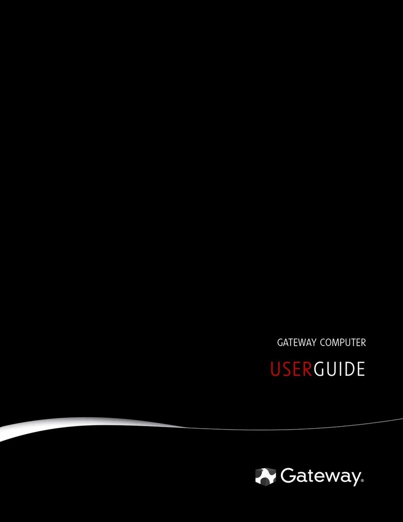 Gateway Computer Manuel utilisateur