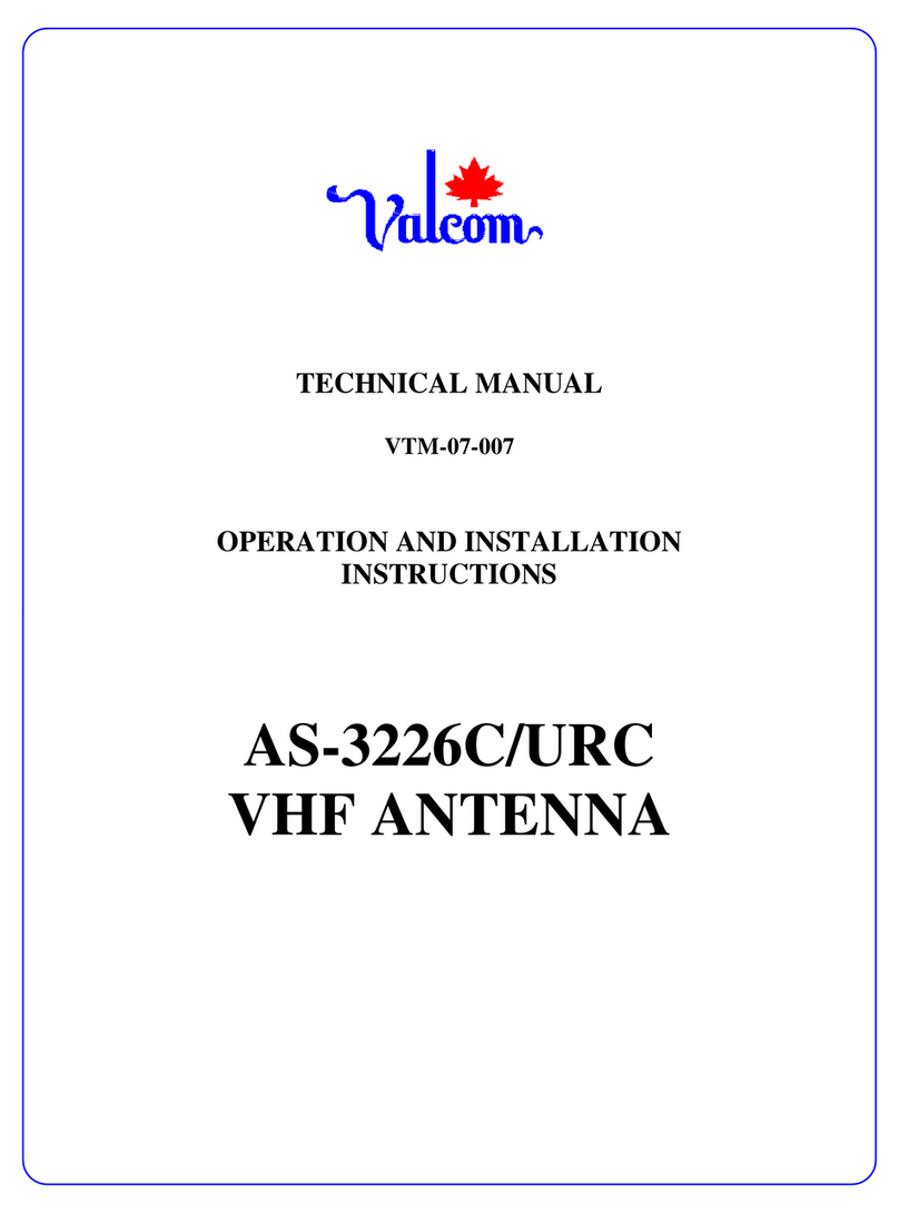 Valcom AS-3226C/URC Manuel utilisateur