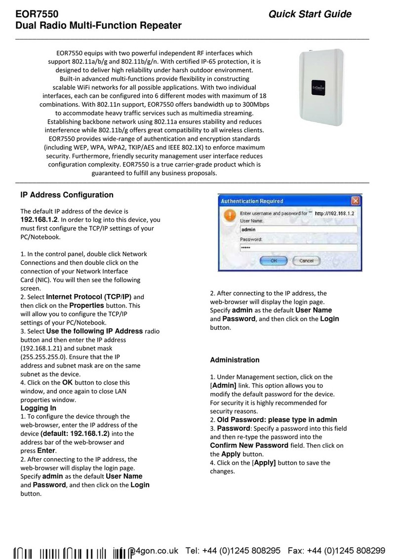 EnGenius EOR7550 Manuel utilisateur