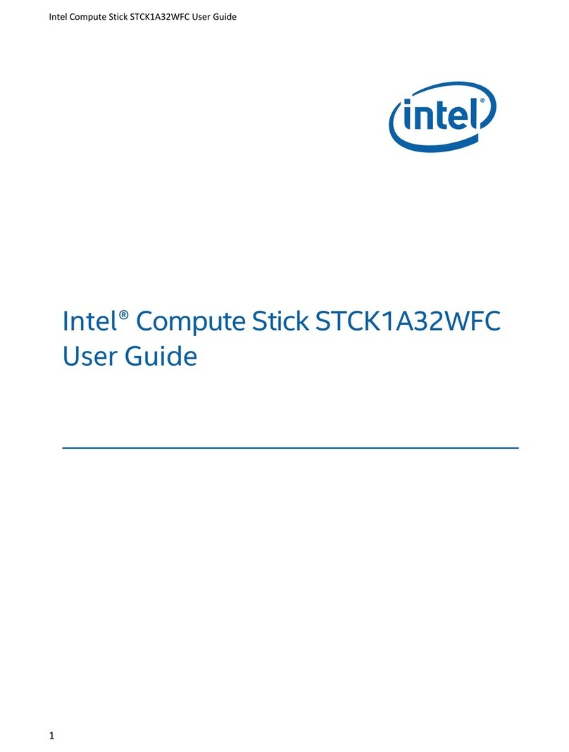 Intel STCK1A32WFC Manuel utilisateur Intel STCK1A32WFC Manuel utilisateur
