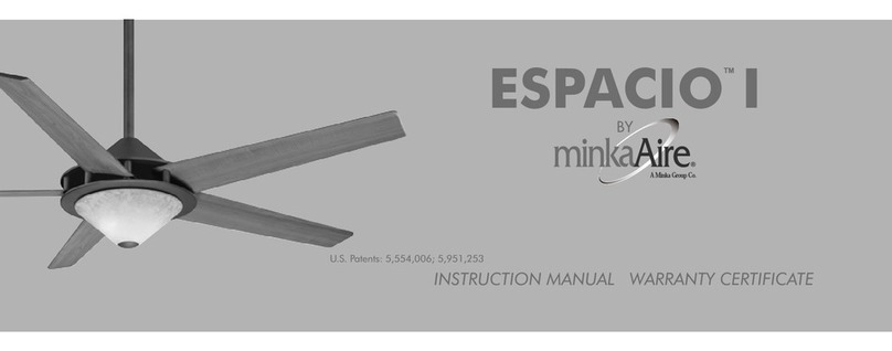 minkaAire ESPACIO I Manuel utilisateur