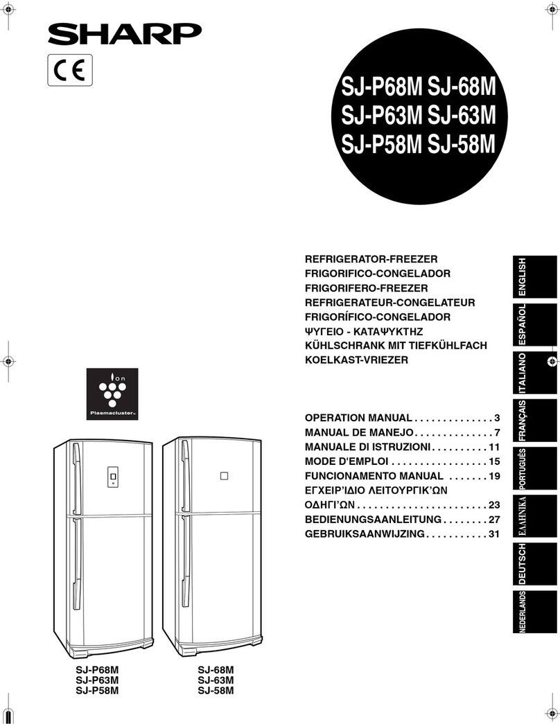 Sharp SJ-P68M Manuel utilisateur