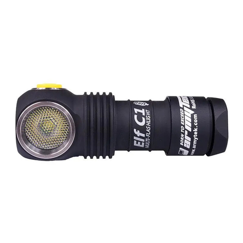 Armytek Tiara A1 Manuel utilisateur