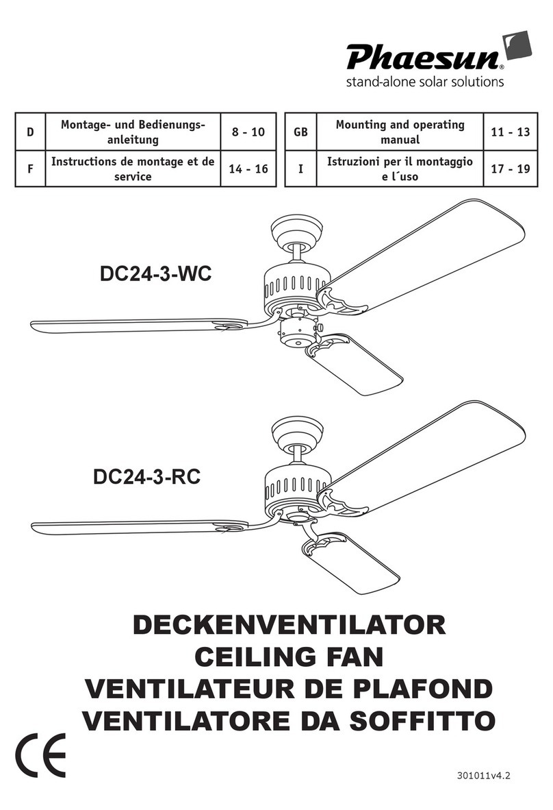 Phaesun DC24-3-WC Document technique