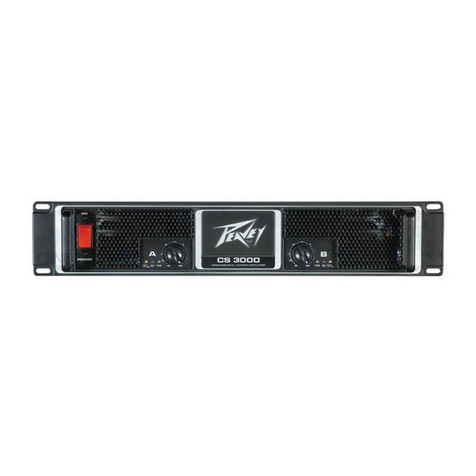 Peavey CS 3000 Manuel utilisateur