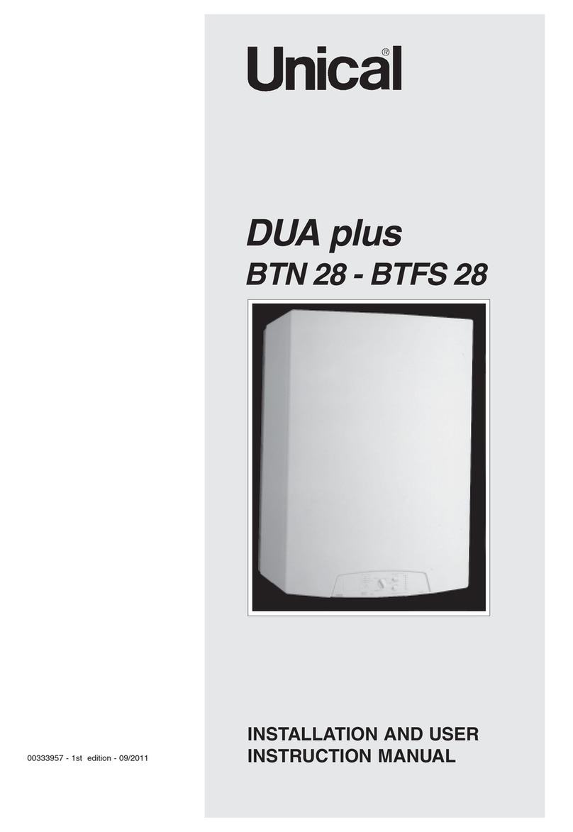 Unical DUA plus BTN 28 Manuel utilisateur