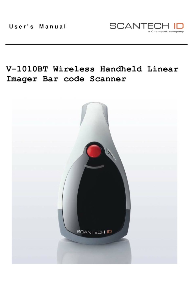 Scantech Vega V-1010BT Manuel utilisateur