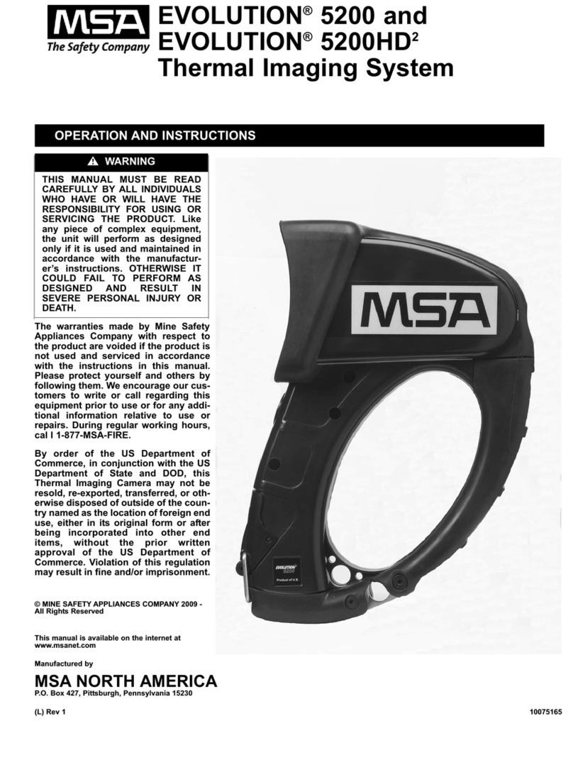 MSA EVOLUTION 5200 Manuel utilisateur