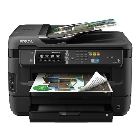Epson WorkForce WF-7610 Mode d’emploi