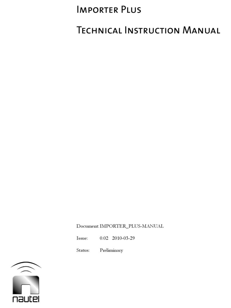 Nautel Importer Plus Manuel du propriétaire