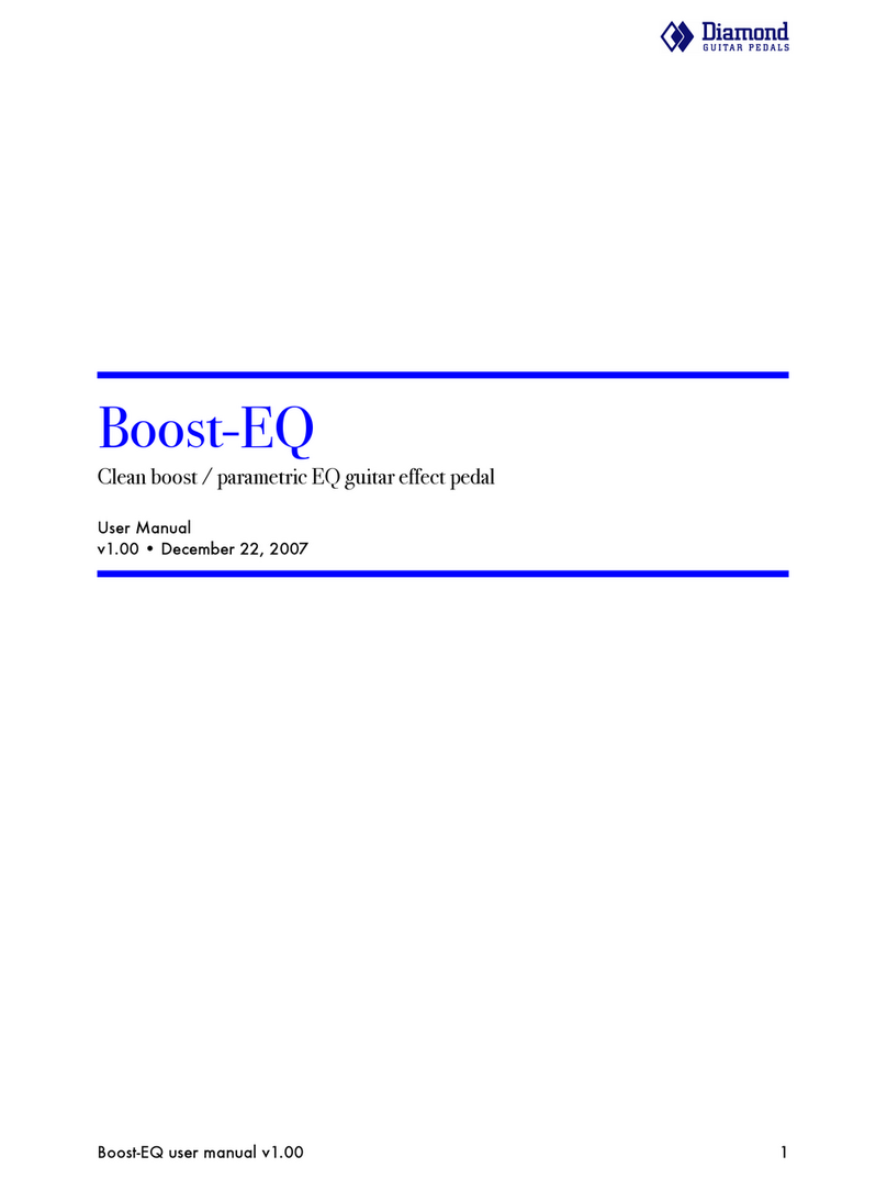 Diamond Boost-EQ Manuel utilisateur
