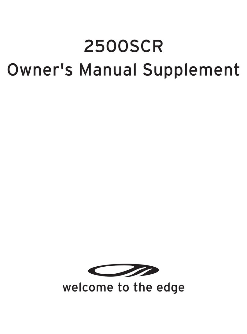 Maxum 2500SCR Manuel utilisateur