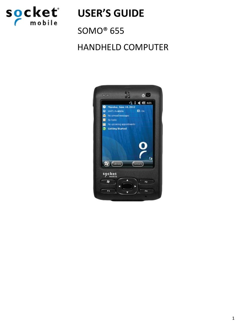 SOMO 655 Manuel utilisateur