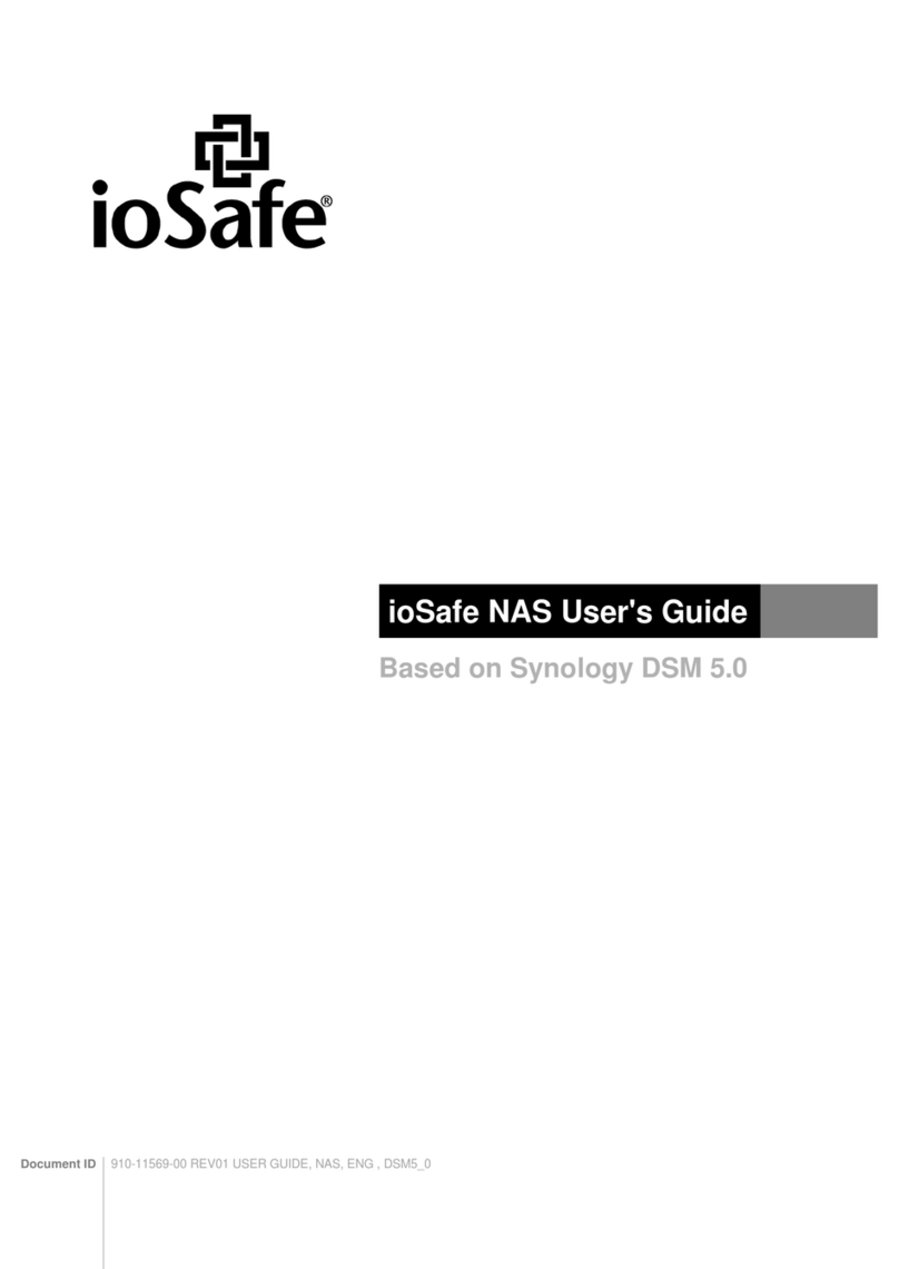 ioSafe NAS Manuel utilisateur