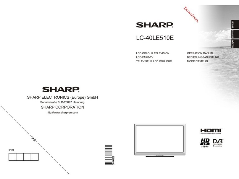 Sharp LC-40LE510E Manuel utilisateur
