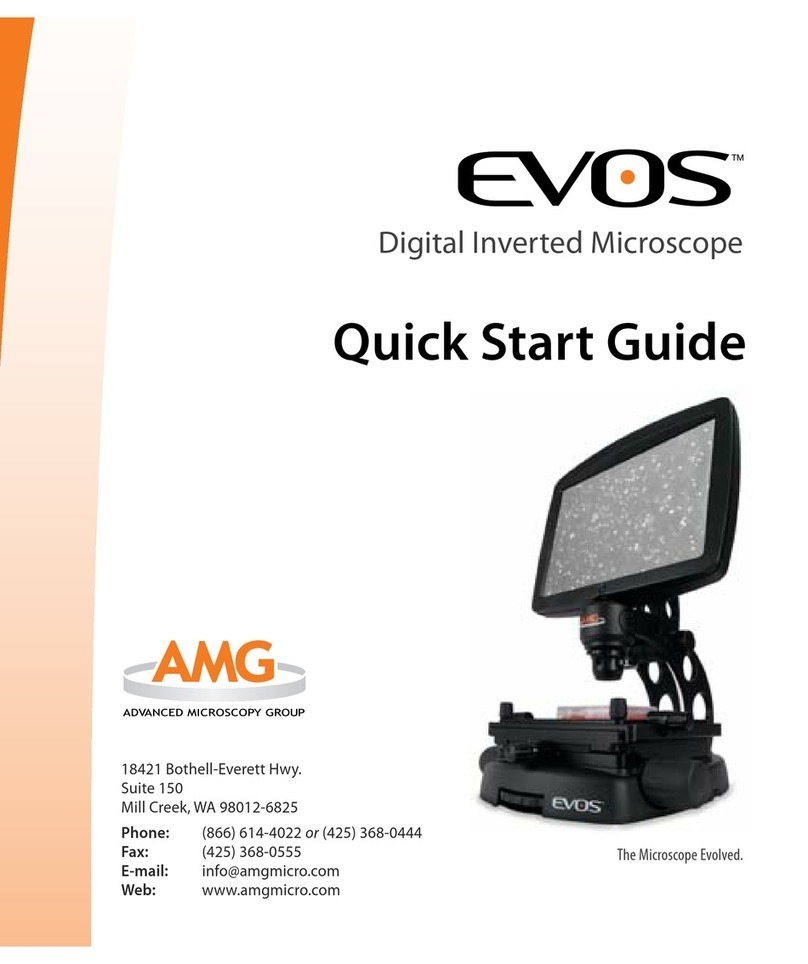 AMG EVOS Manuel utilisateur AMG EVOS Manuel utilisateur