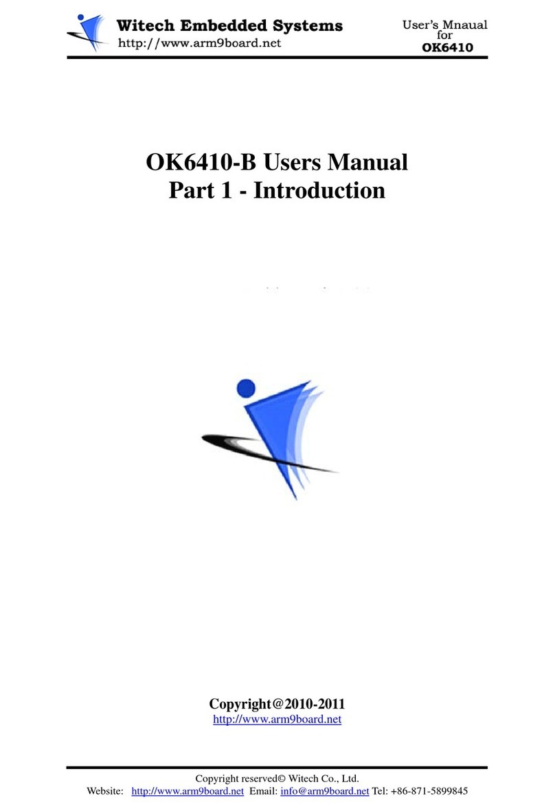 Witech OK6410-B Manuel utilisateur