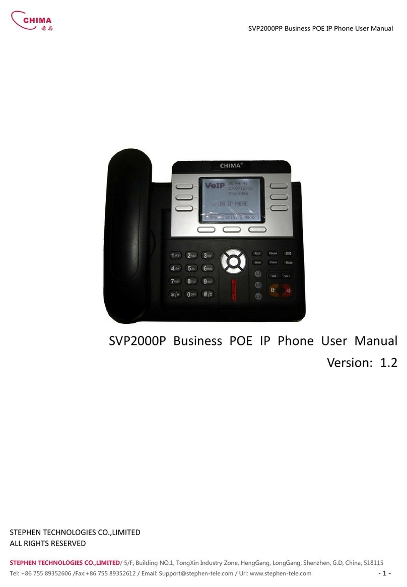 Cisco SVP2000P Manuel utilisateur