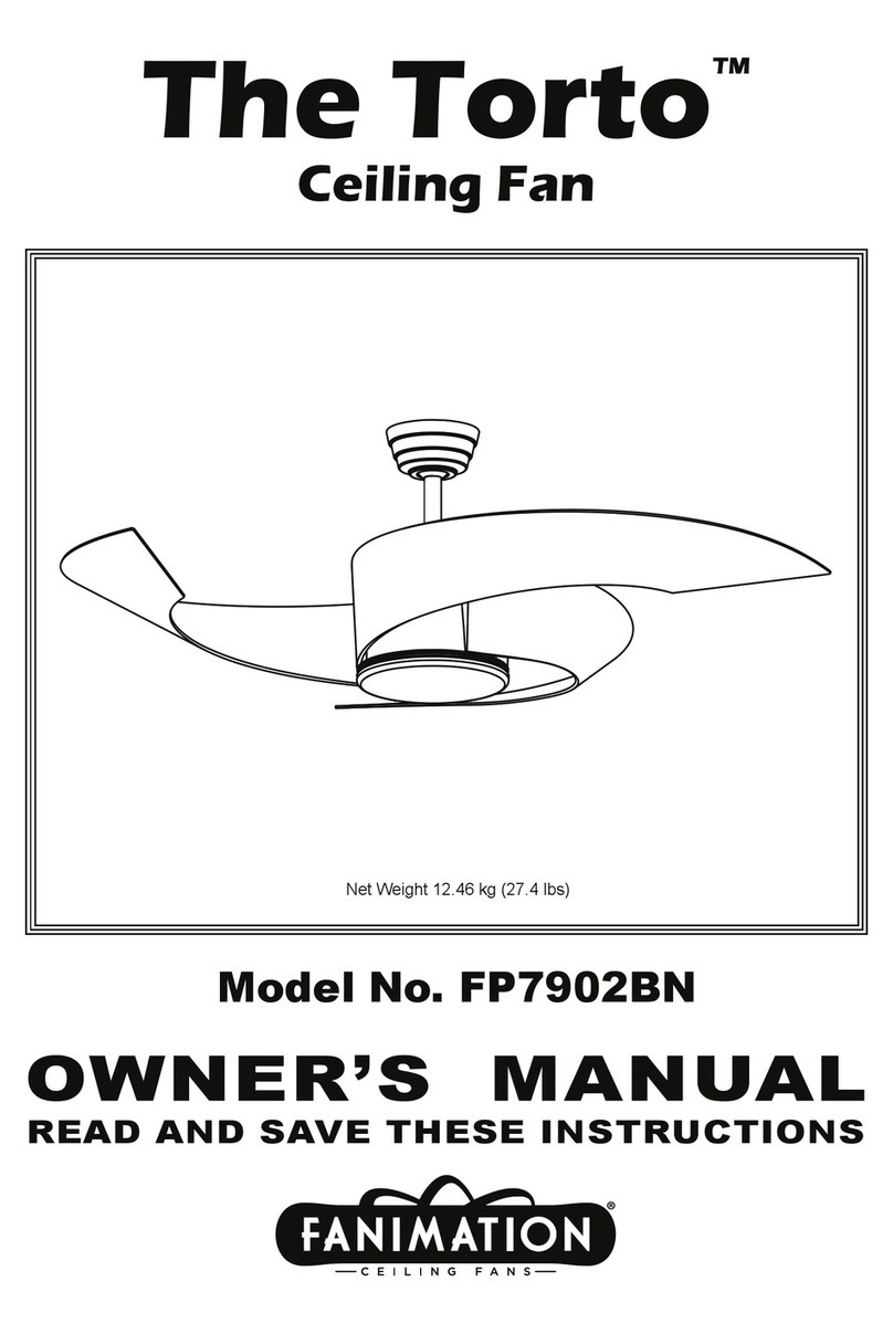 Fanimation FP7902BN Manuel utilisateur