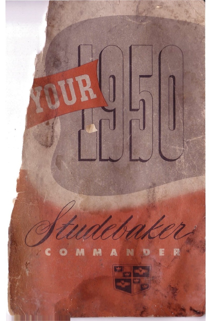 Studebaker 1950 Commander Manuel utilisateur Studebaker 1950 Commander Manuel utilisateur
