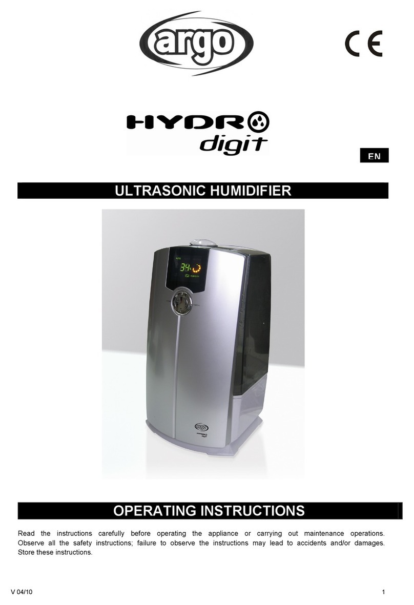 Argo Hydro Digit Manuel utilisateur