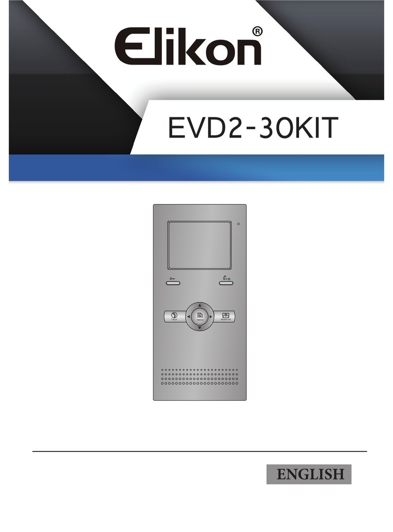 Elikon EVD2-30KIT Manuel utilisateur