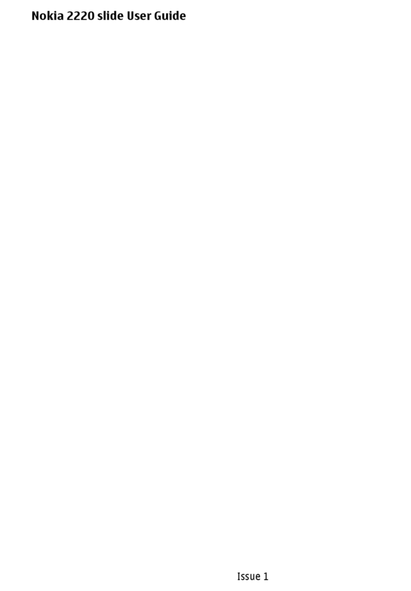Nokia SLIDE 2220 Manuel utilisateur