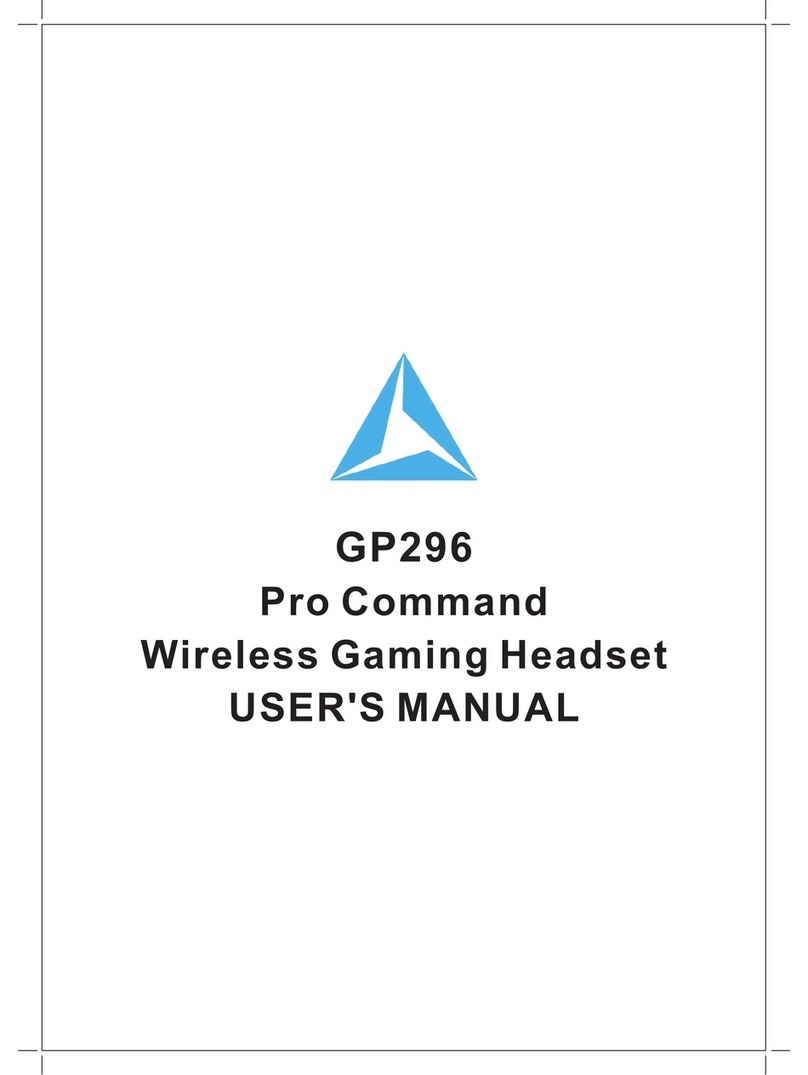 Logic3 Pro Command GP296 Manuel utilisateur