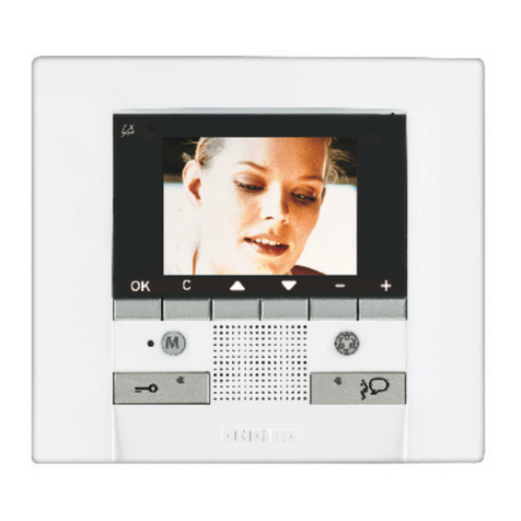 Bticino 344163 Polyx Memory Display Manuel utilisateur