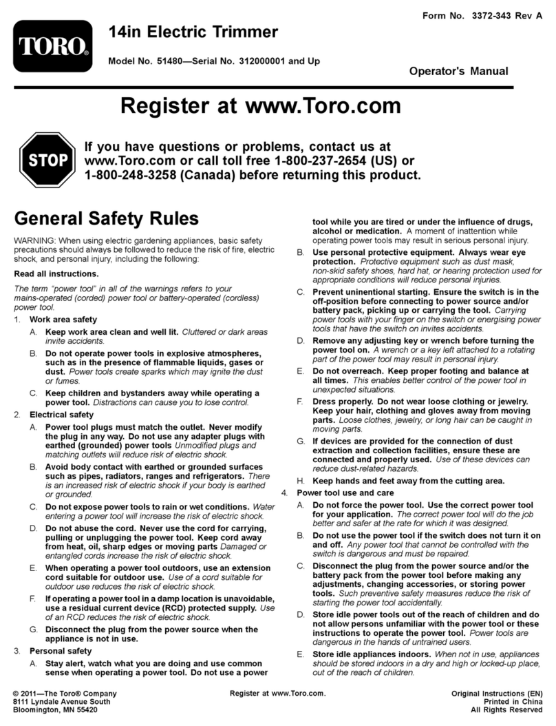 Toro 51480 Manuel utilisateur