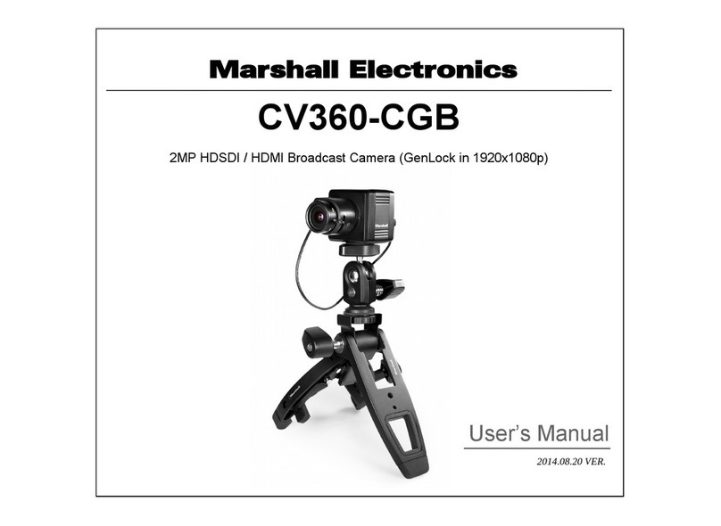 Marshall Electronics CV360-CGB Manuel utilisateur
