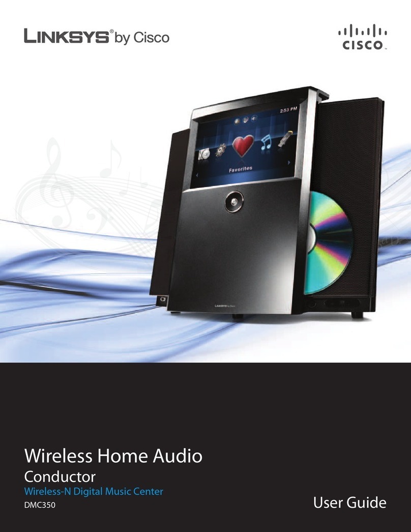 Linksys DMC350 Manuel utilisateur