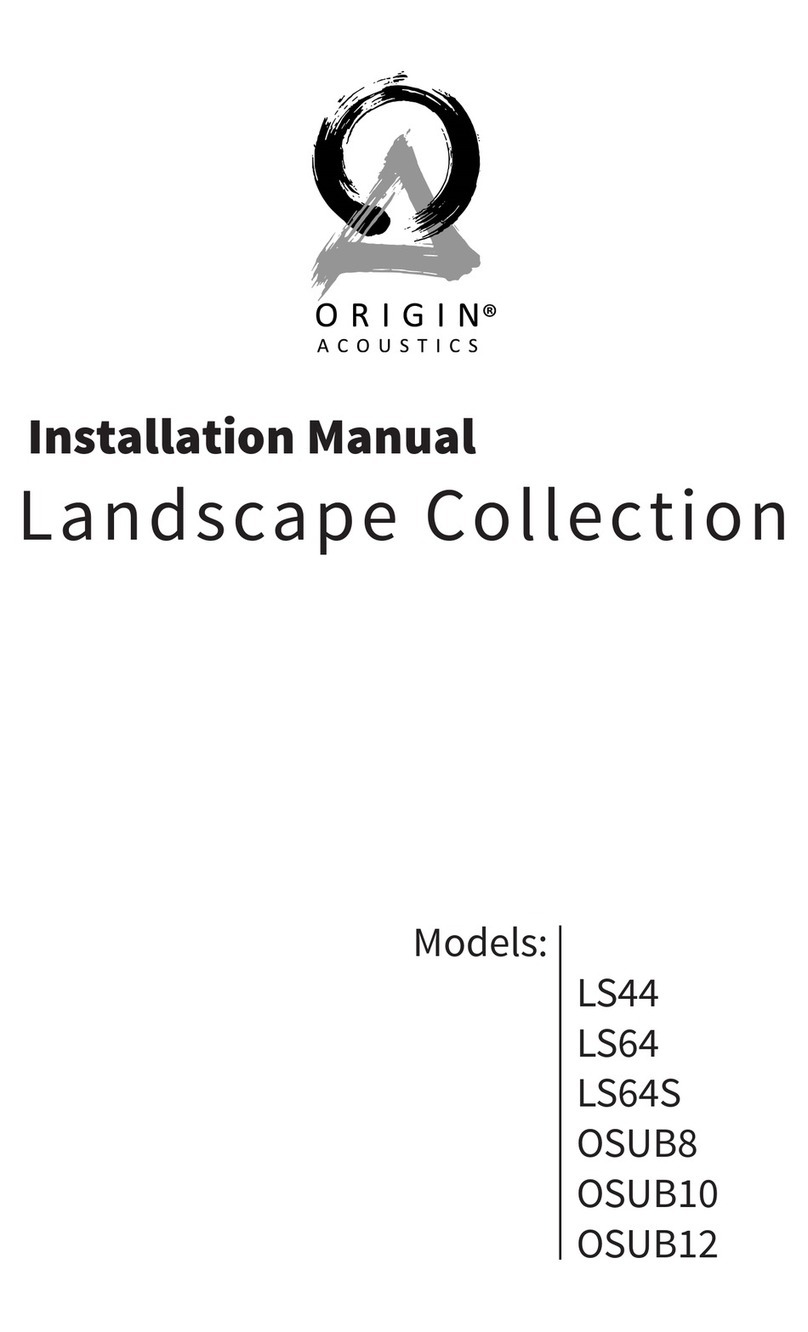 Origin LS44 Manuel utilisateur