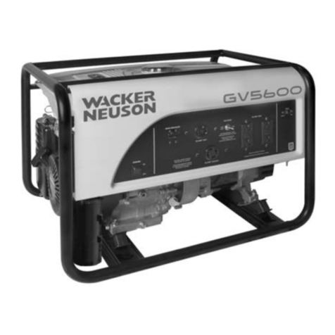 Wacker Neuson GPS 5600A Manuel utilisateur