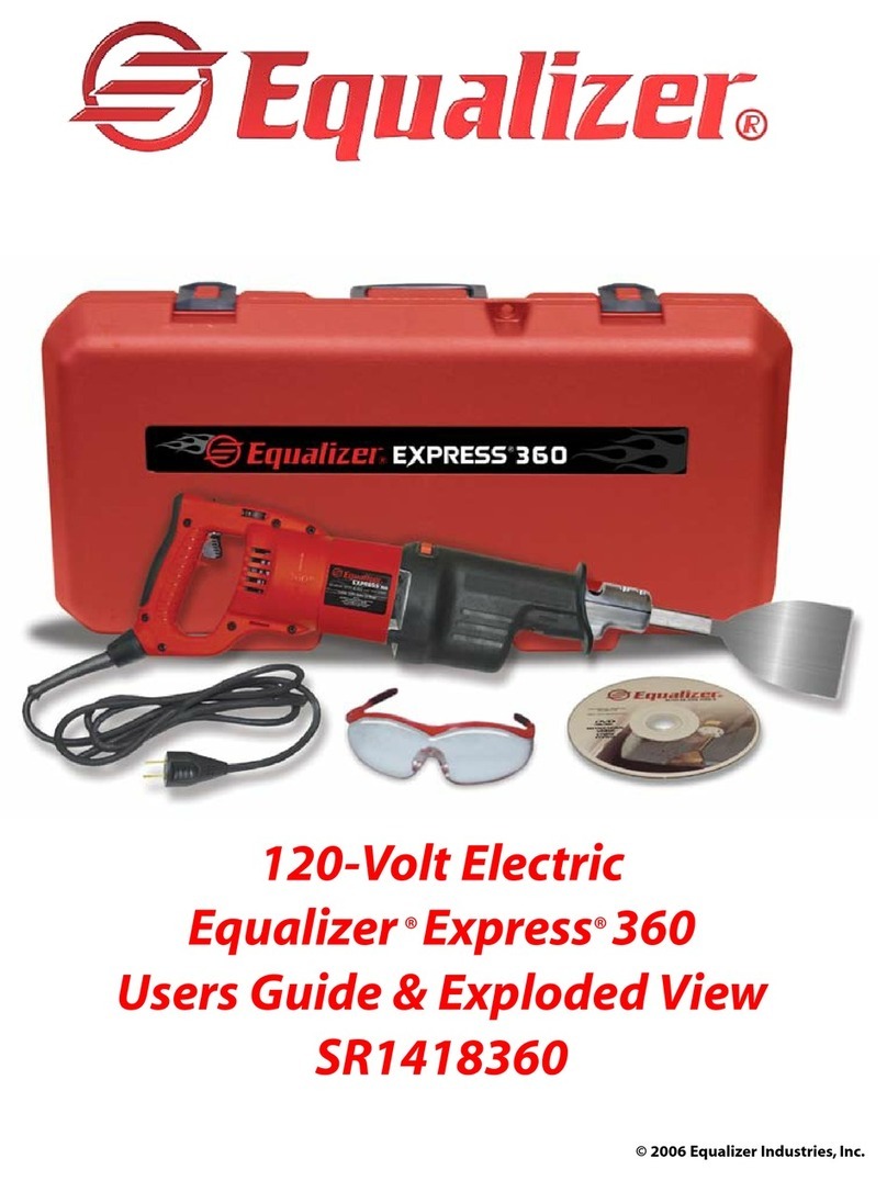 Equalizer Express 360 SR1418360 Manuel utilisateur